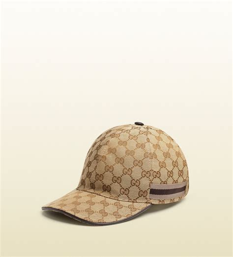 gg canvas hat with brown gucci|limited edition gucci hat.